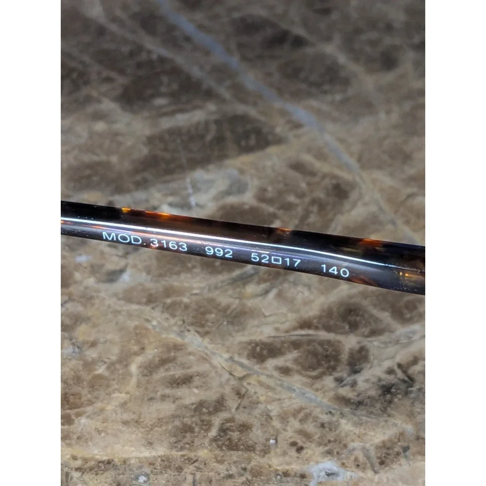 Versace MOD 3163 992 Tortoise Full Rim Eyeglasses Frame 52-17-140‎